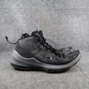 Nike Shoes Mens 10 Air Max Infuriate Sneakers Basketball Athletic Trainer Grey
